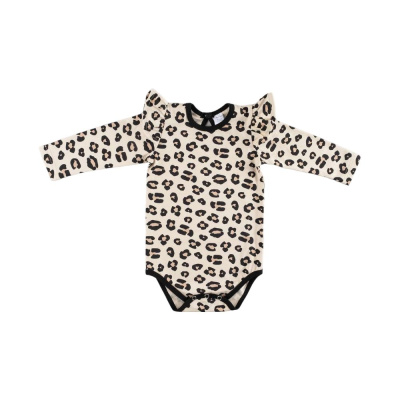 Боди с длинным рукавом Mimilav леопардовое 01